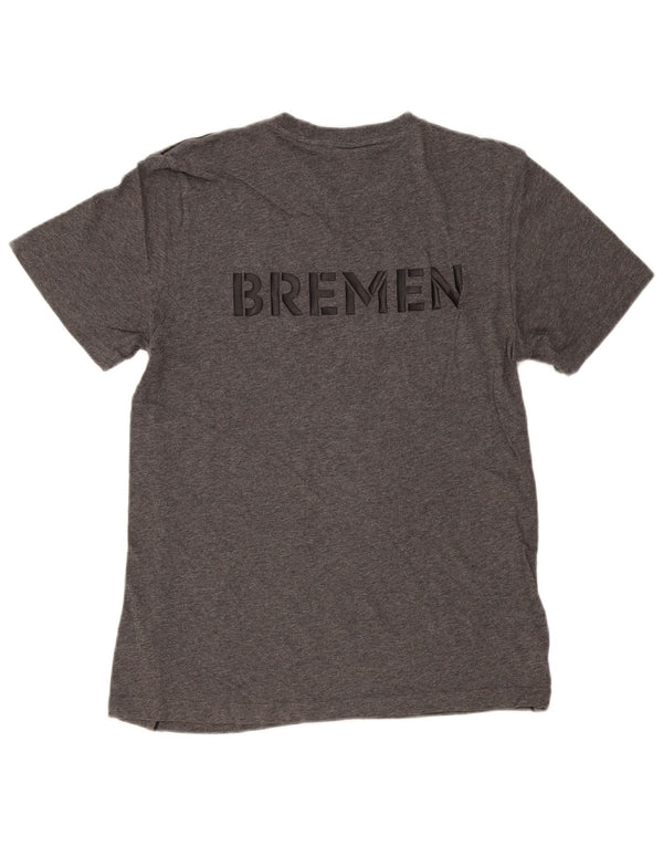 ADIDAS muška majica kratkih rukava s grafičkim motivima, mali sivi pamuk