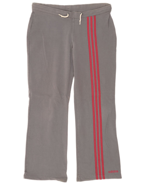 Adidas ženske trenirke hlače UK 14 srednje sive pamučne