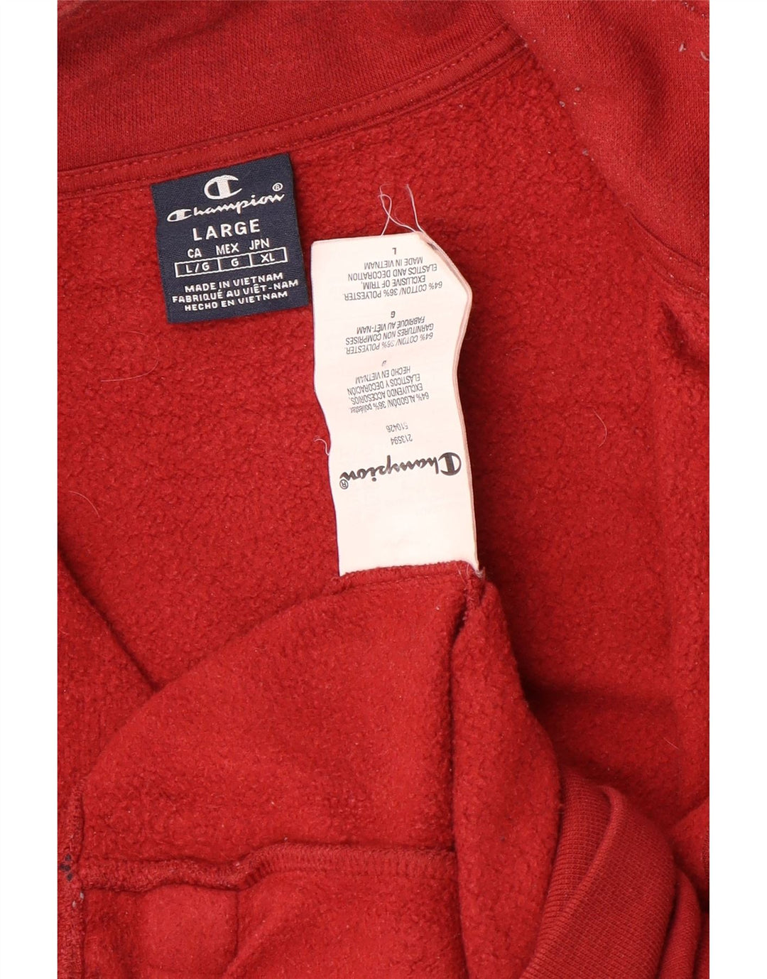 Velika crvena pamučna muška trenirka