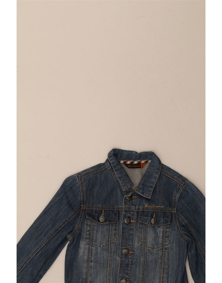 BEN SHERMAN Boys Denim Jacket 5-6 Years Blue Cotton Vintage Ben Sherman and Second-Hand Ben Sherman from Messina Hembry 