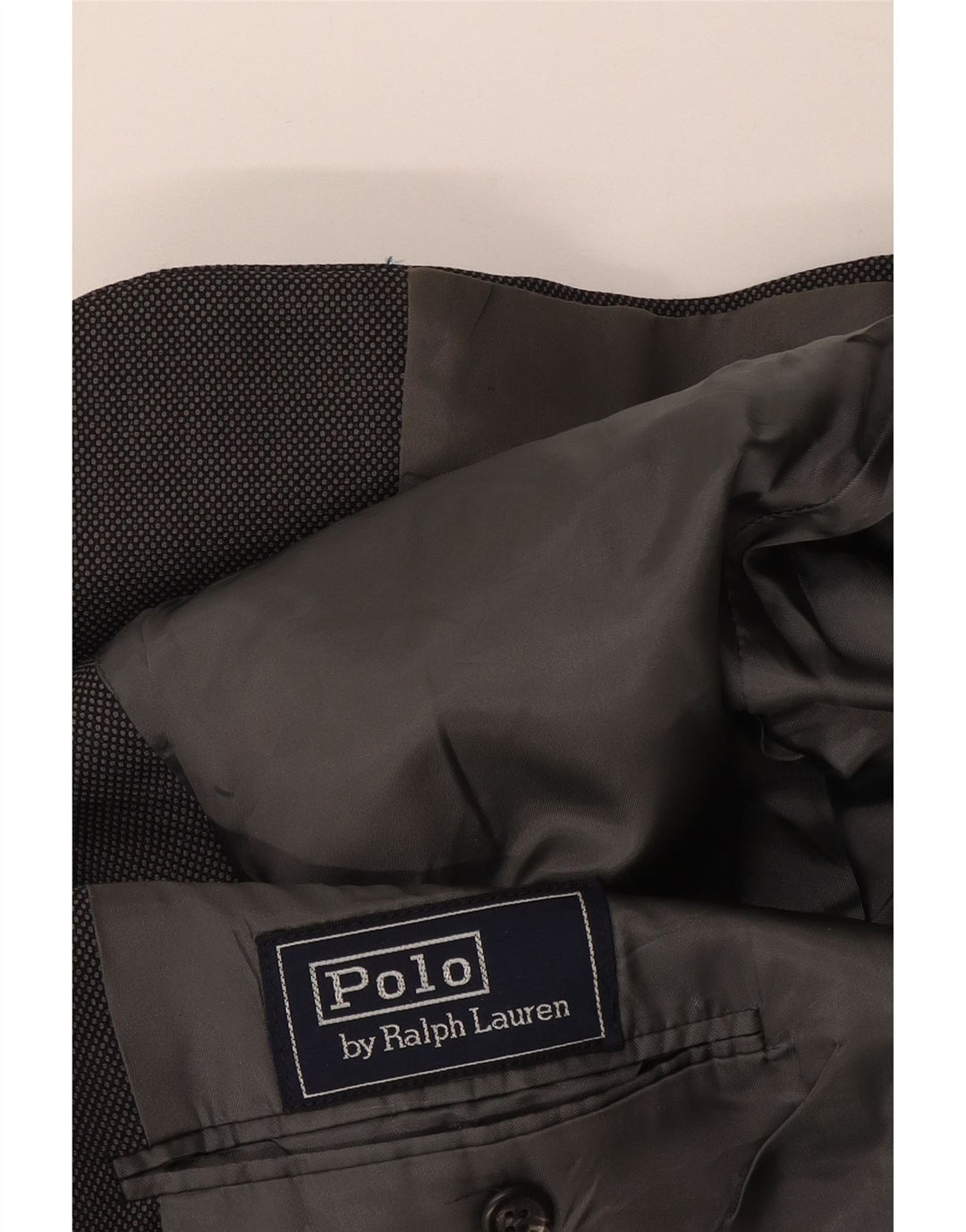 Polo Ralph Lauren muška jakna sa 2 gumba UK 40 velika tamnoplava točkasta