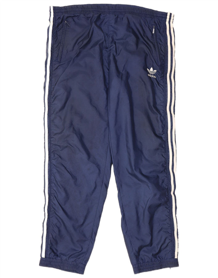 Adidas muške hlače za trenirku UK 40 srednje tamnoplave poliamidne