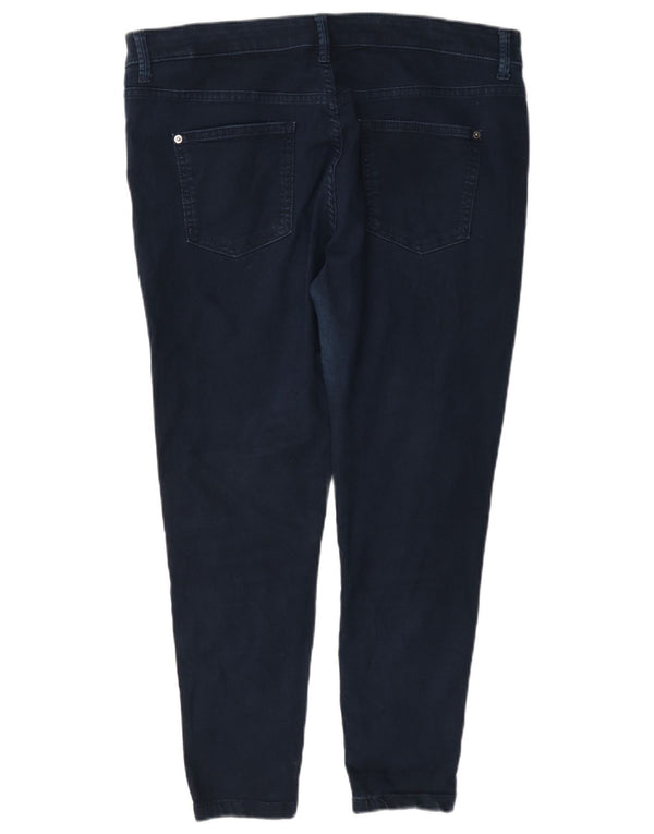 Marks & Spencer ženske kratke uske traperice UK 16 Large W34 L25 tamnoplave