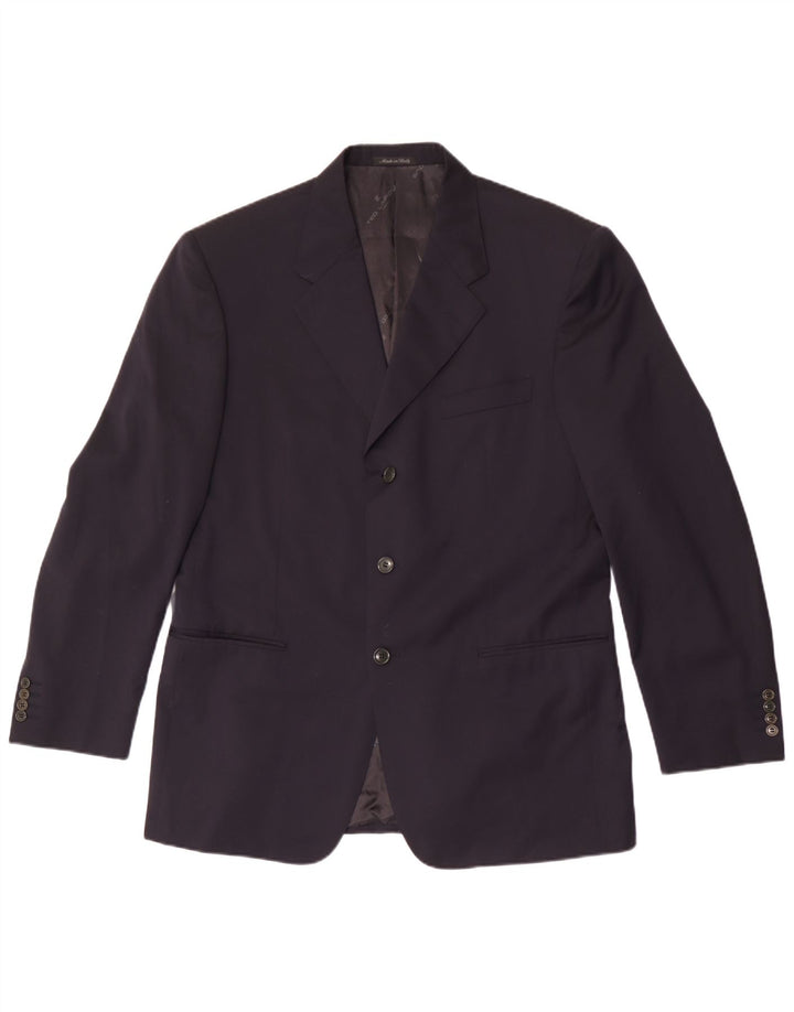 Cerruti 1881 muška jakna s 3 gumba IT 52 XL tamnoplava vuna