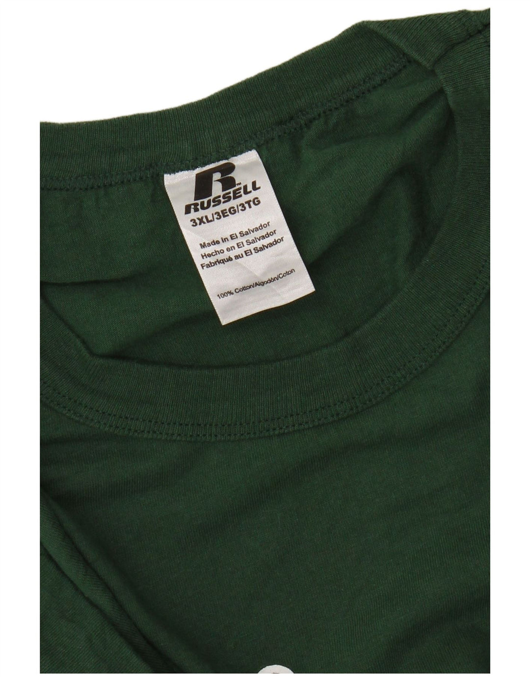 RUSSELL ATHLETIC Muška majica s grafičkim motivima 3XL zelena