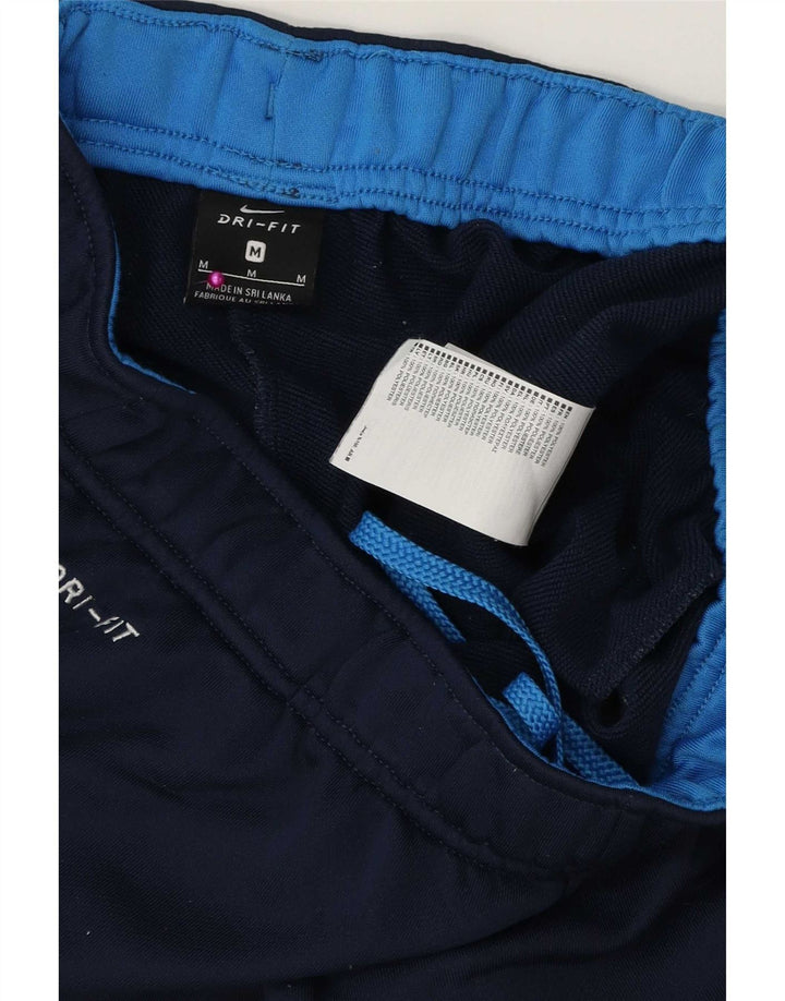 Nike muške Dri Fit hlače za trenirku Srednje tamnoplavi poliester