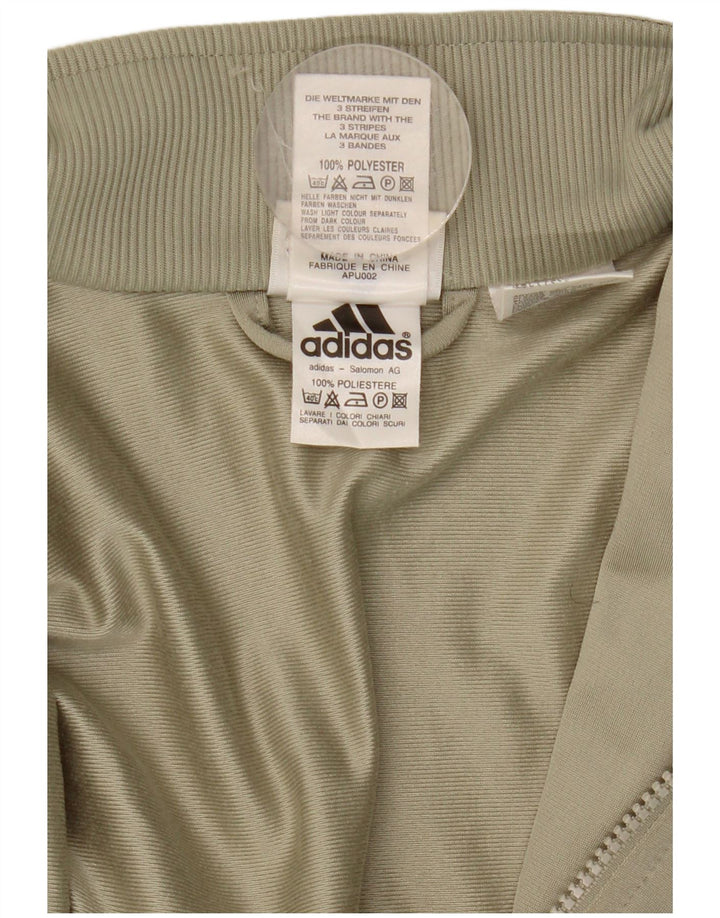 Adidas muška trenirka gornja jakna UK 38/40 srednje kaki poliester
