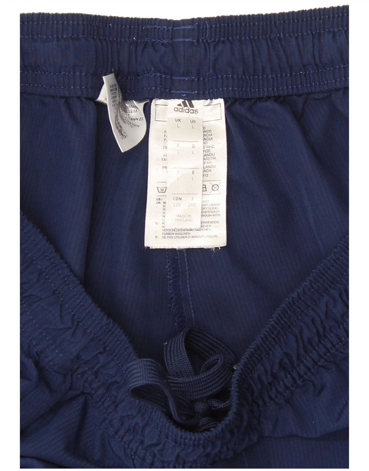 Adidas muške Aeroready trenirke Hlače Joggers Large tamnoplavi poliester