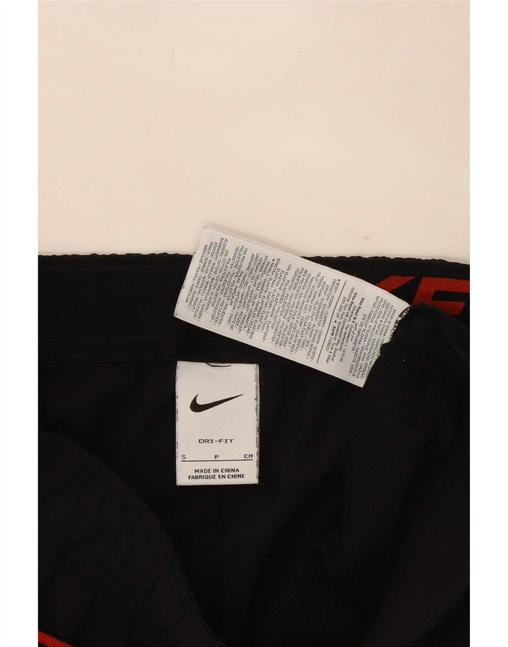 Nike muške Dri Fit Graphic Trenirke Hlače Joggers Mali crni poliester