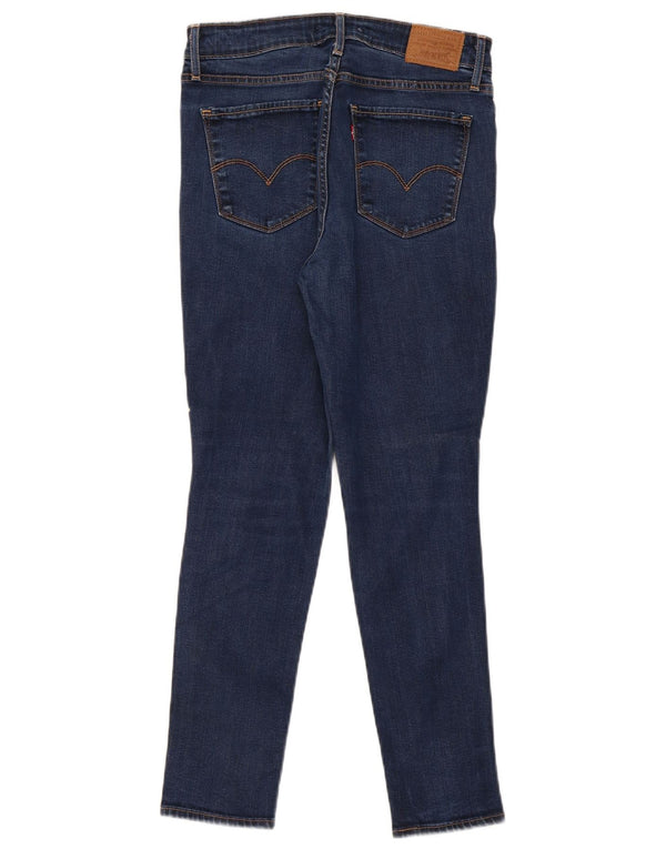 Levi's ženske uske traperice W28 L28 tamnoplavi pamuk