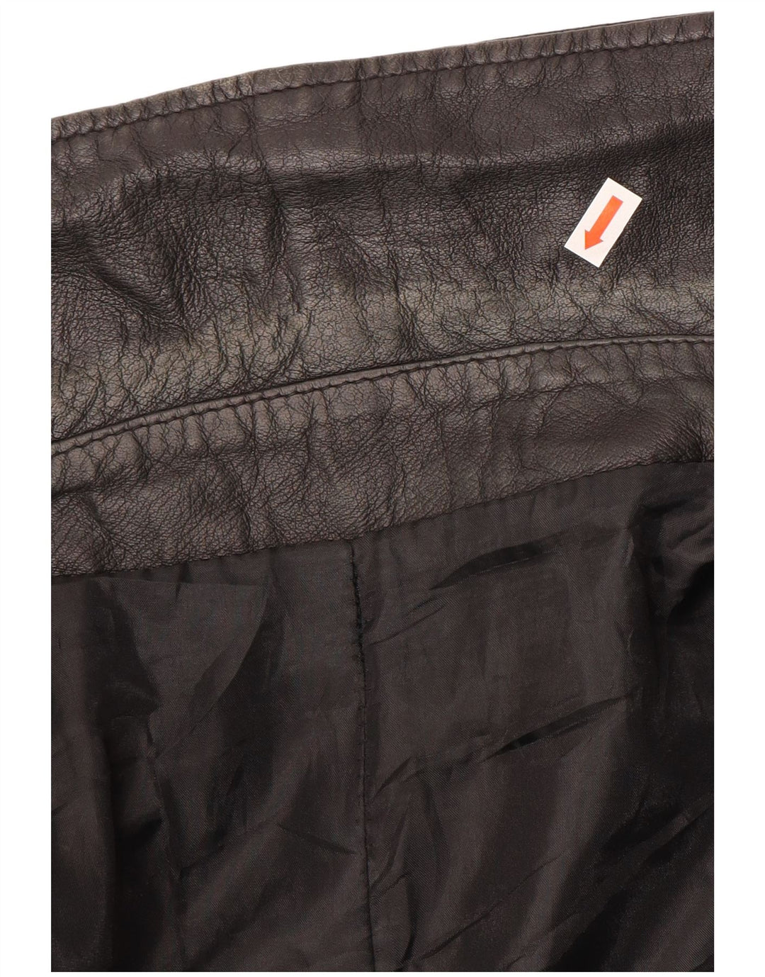 Vintage muški kožni kaput Veličina 62 4XL Crna koža