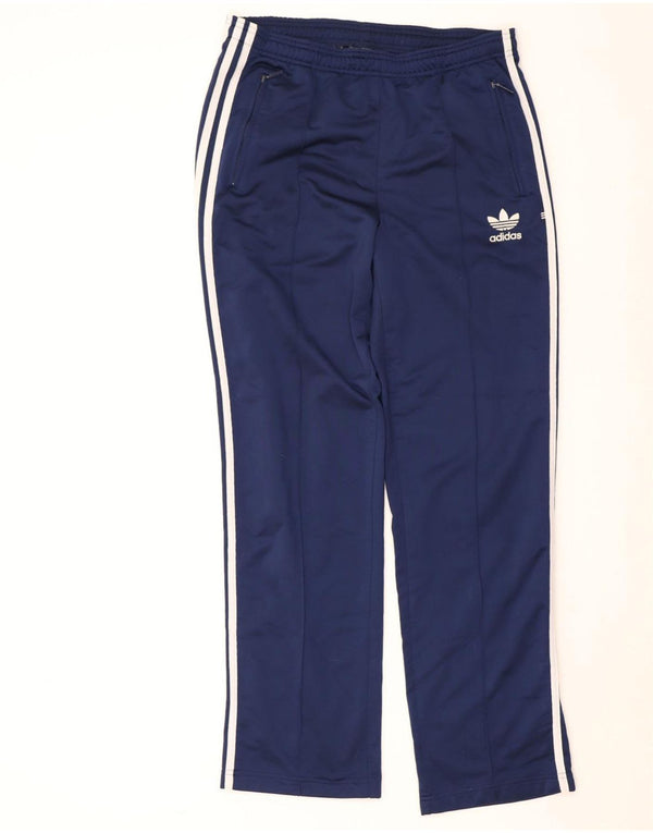 Adidas muške hlače za trenirku UK 36/38 Male tamnoplave poliesterske hlače