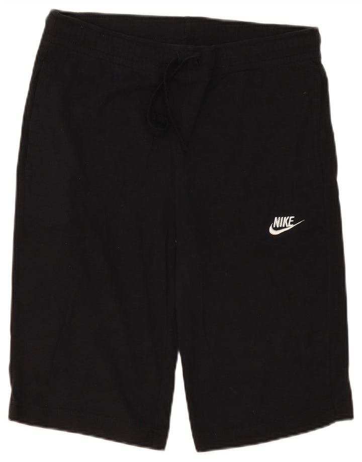 Male crne pamučne muške sportske kratke hlače Nike