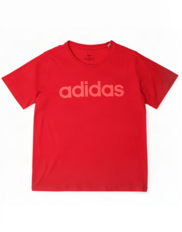 Adidas ženska majica kratkih rukava s grafičkim motivima UK 28/30 3XL ružičasta