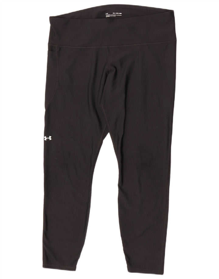 Under Armour ženske kapri tajice UK 20 2XL crni poliester