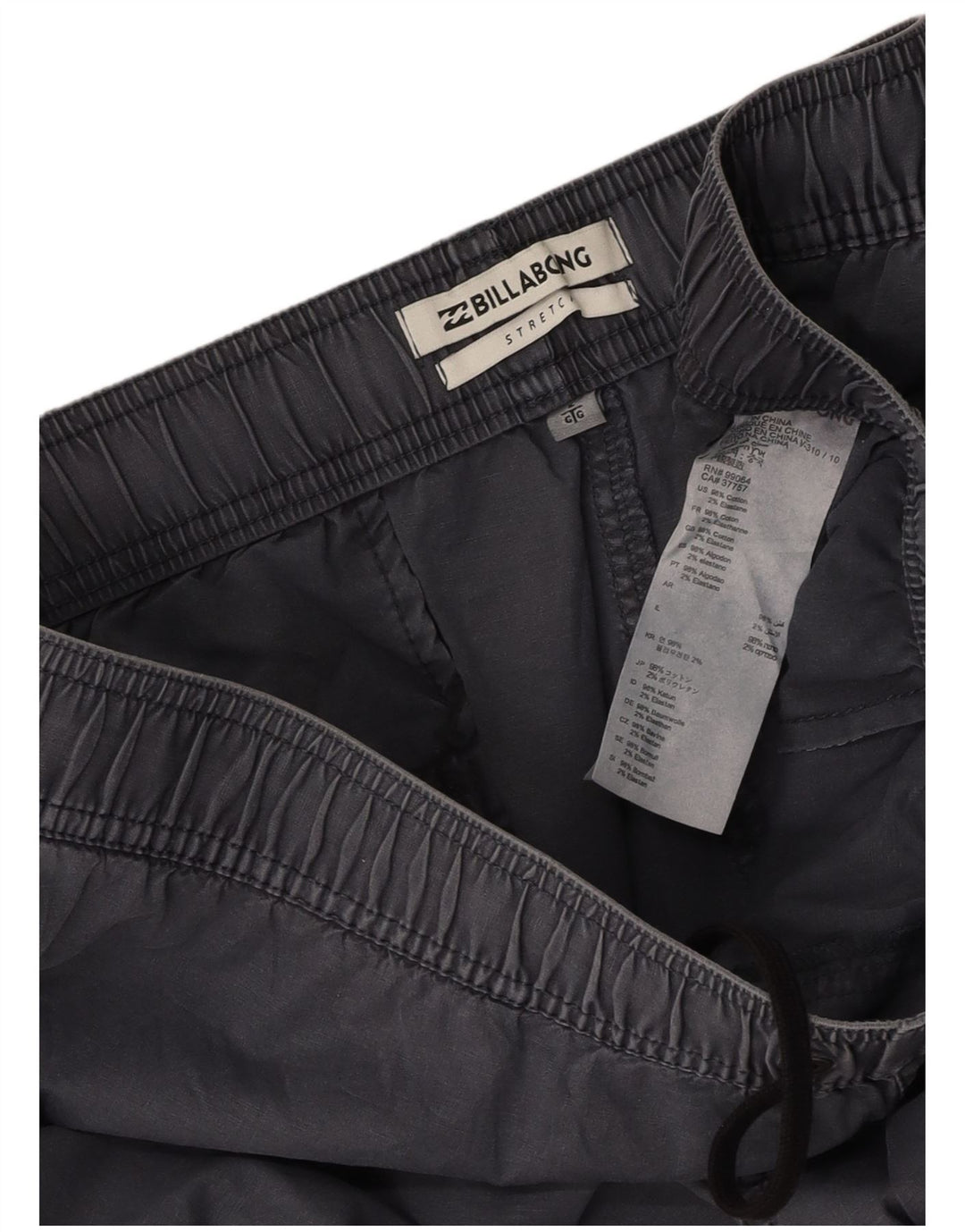 BILLABONG muške ležerne kratke hlače velike W34 tamnoplavi pamuk