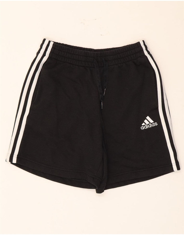 Male crne pamučne muške sportske kratke hlače Adidas