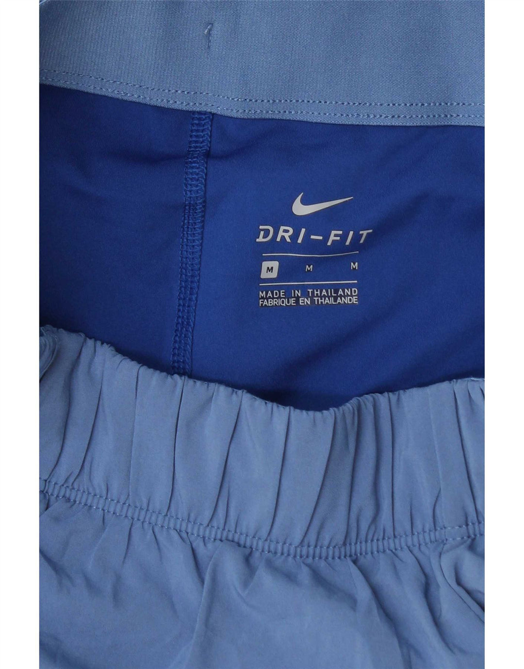 Nike ženske Dri Fit sportske kratke hlače UK 12 srednje plave