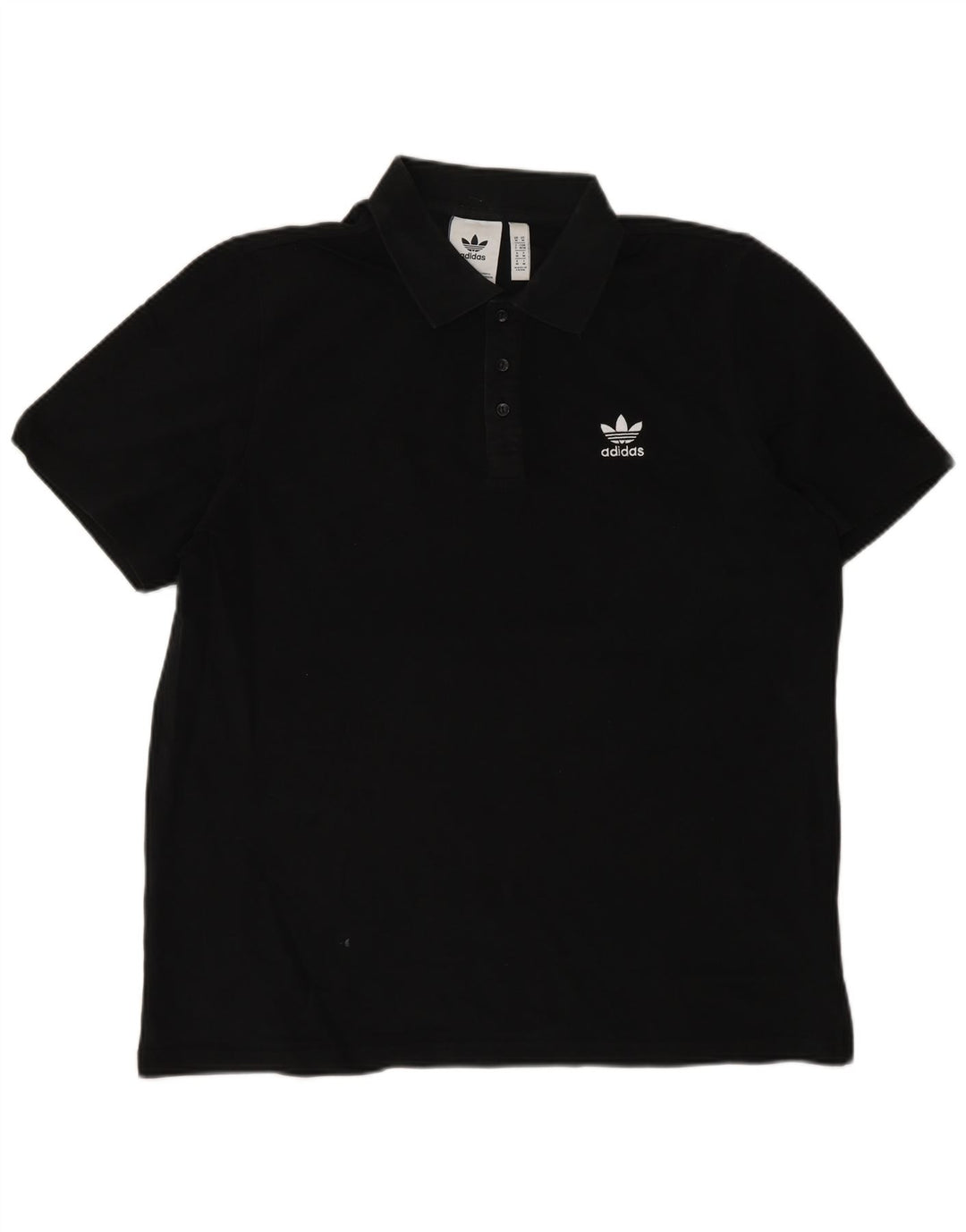 Adidas muška polo majica srednje crne pamučne boje