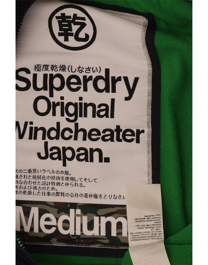 Superdry ženska jakna s vjetrovkom UK 14 srednje tamnoplava