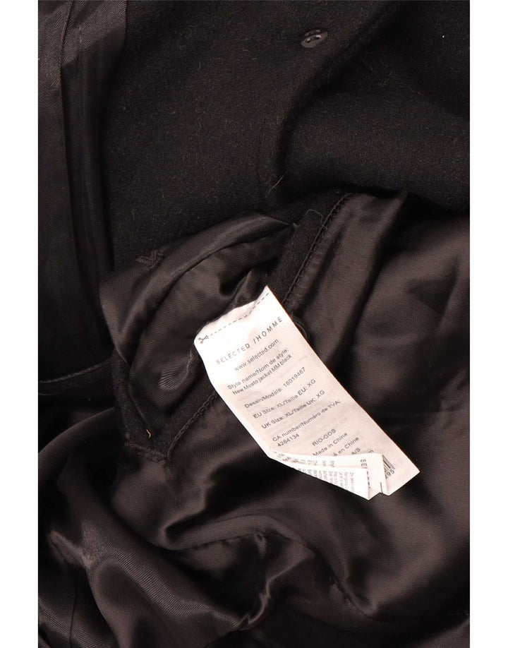 Selected Homme muški kaput UK 42 XL crna vuna
