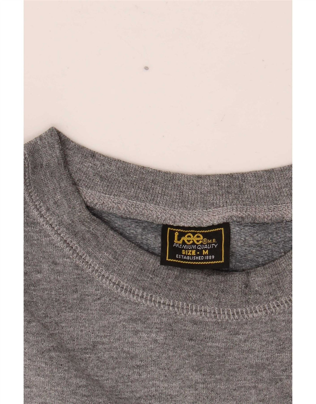 Lee Mens Brooklyn Graphic Sweatshirt džemper srednje sive boje