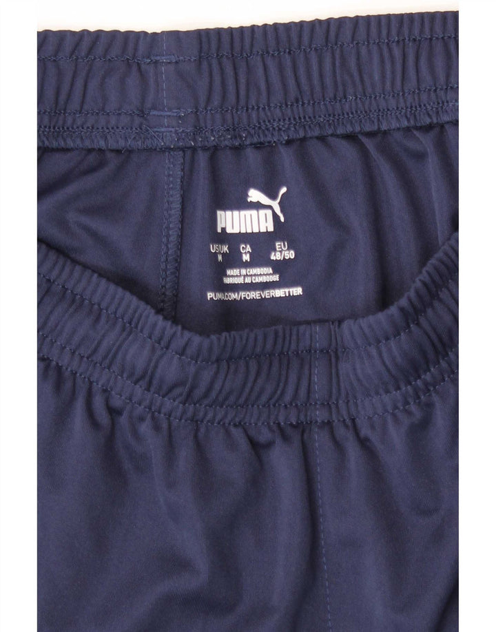 Puma muške sportske kratke hlače srednje tamnoplave boje od poliestera