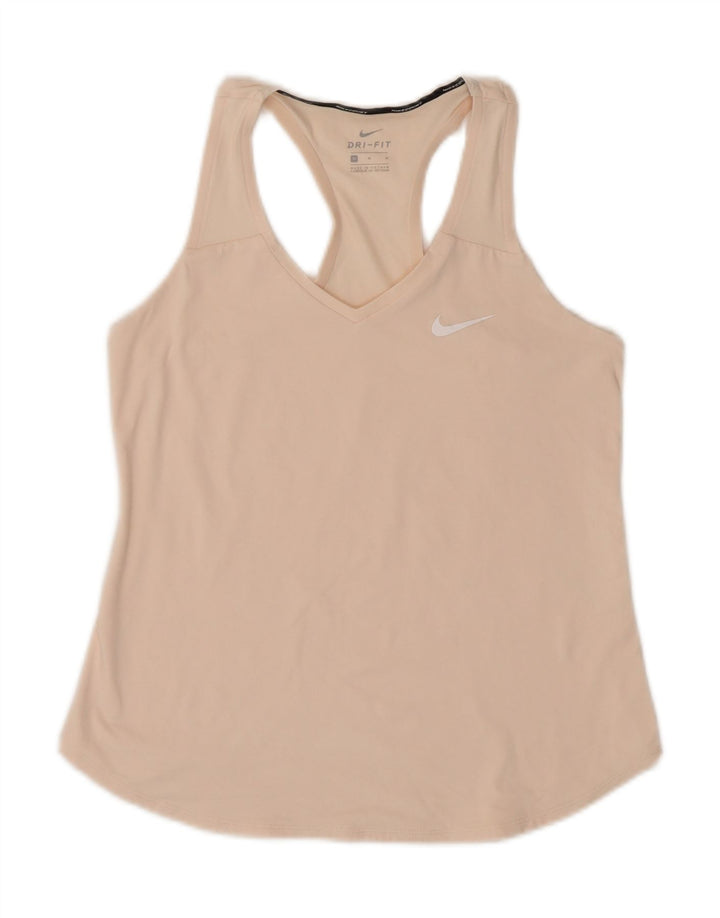 Nike Ženski Dri Fit Vest Top UK 12 srednje ružičasti poliester