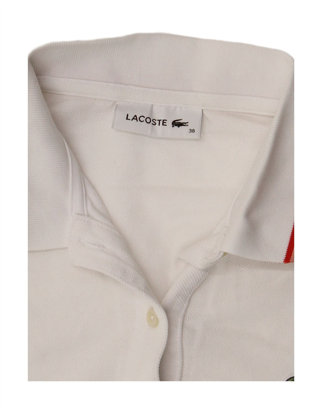 Lacoste ženska polo majica veličine 38, srednje bijela
