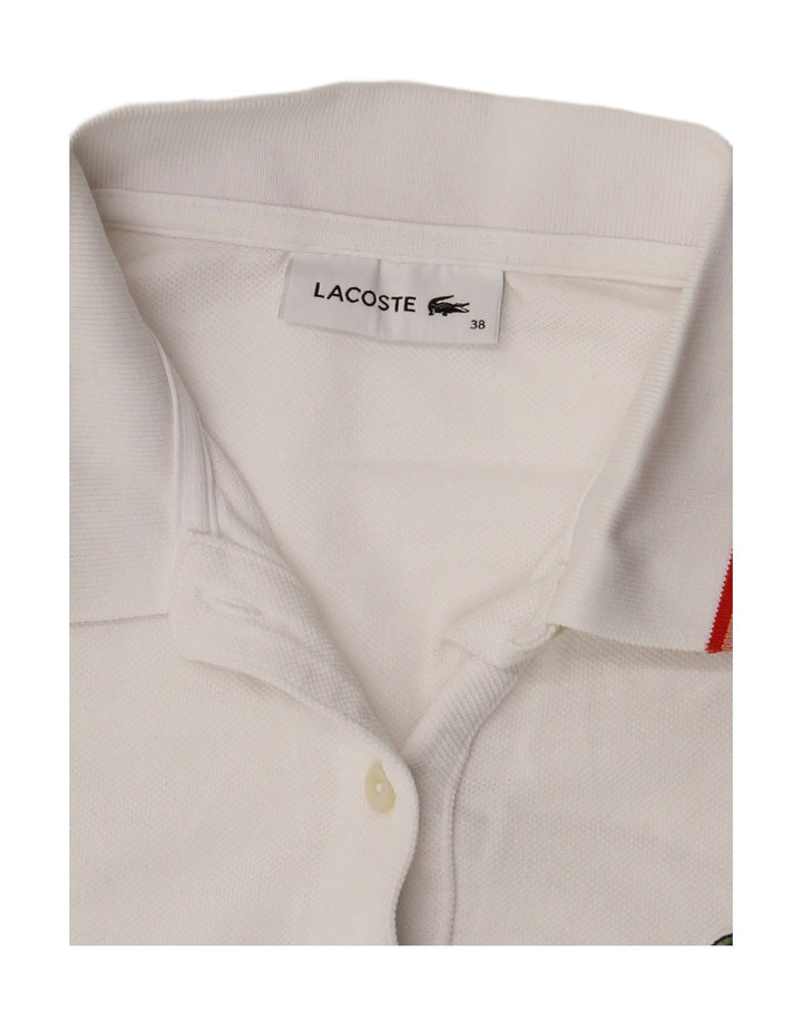 Lacoste ženska polo majica veličine 38, srednje bijela