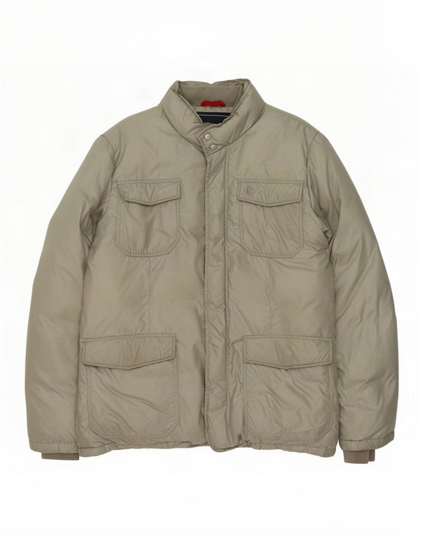 Muška podstavljena jakna Conte of Florence UK 42 XL zeleni poliester