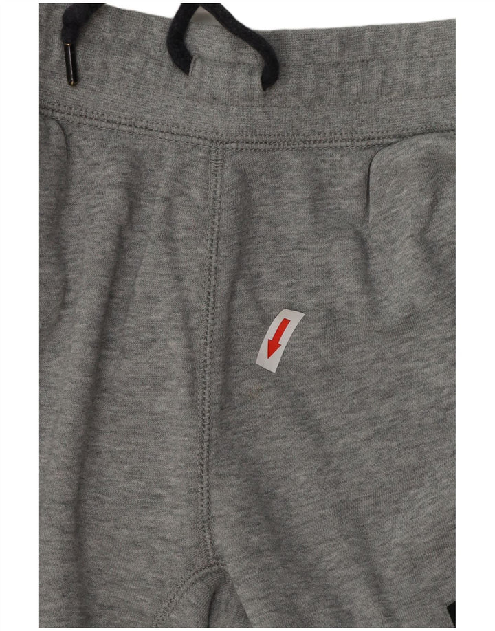 NIKE muške trenirke s grafičkim motivima, srednje sive pamučne hlače