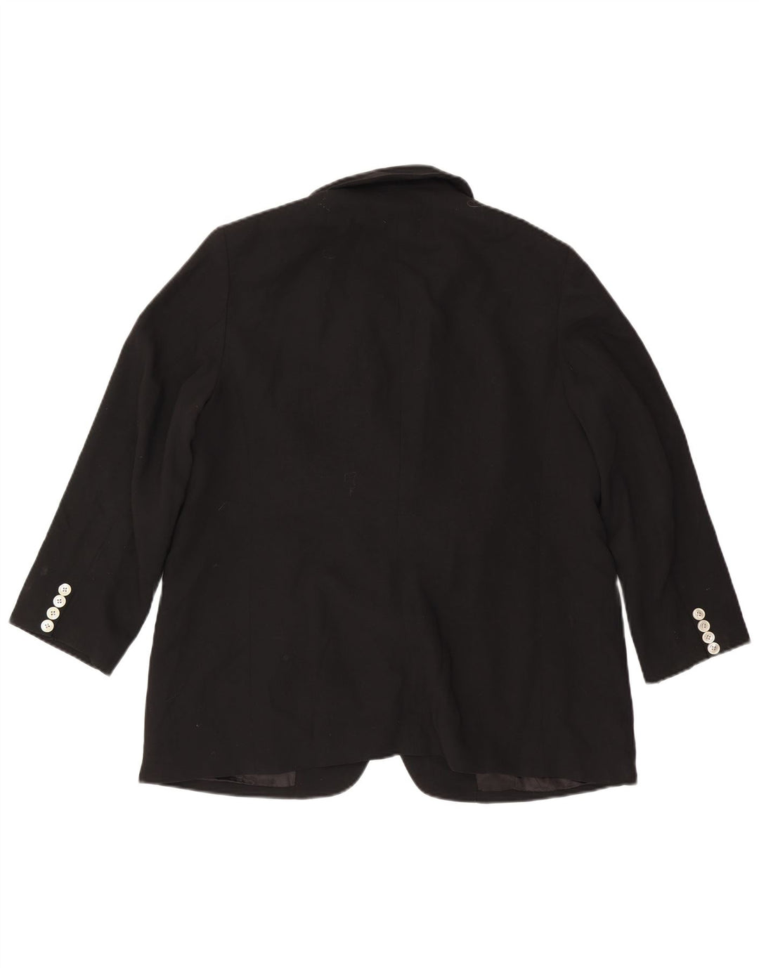 Ženska jakna s 2 gumba Ralph Lauren US 14 XL crna vuna