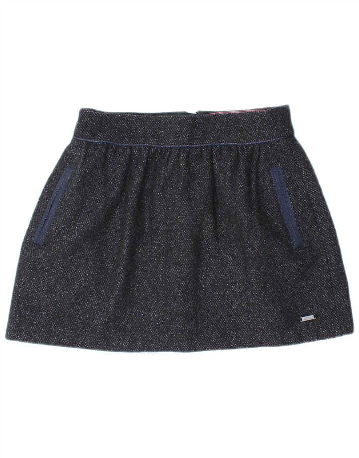 SUPERDRY ženska mini suknja mala W27 sivi pjegavi poliester