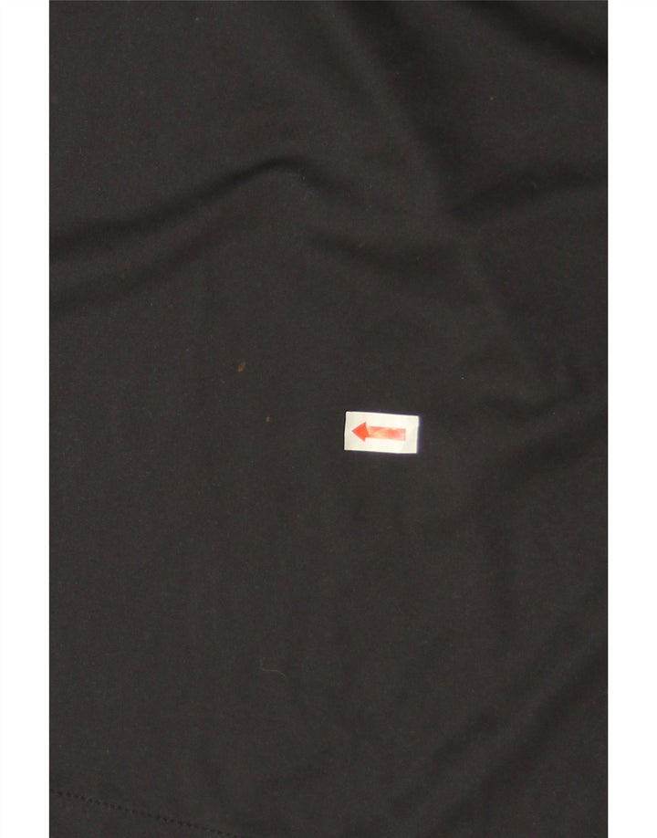 Nike muške Dri Fit sportske kratke hlače velike crne boje od poliestera