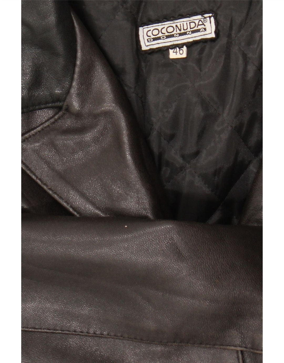 Coconuda ženski kožni kaput IT 46 Large Brown Leather