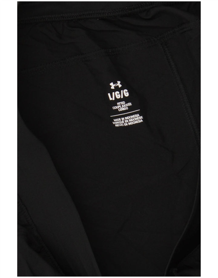 UNDER ARMOUR Womens Sport Shorts UK 16 Large Black