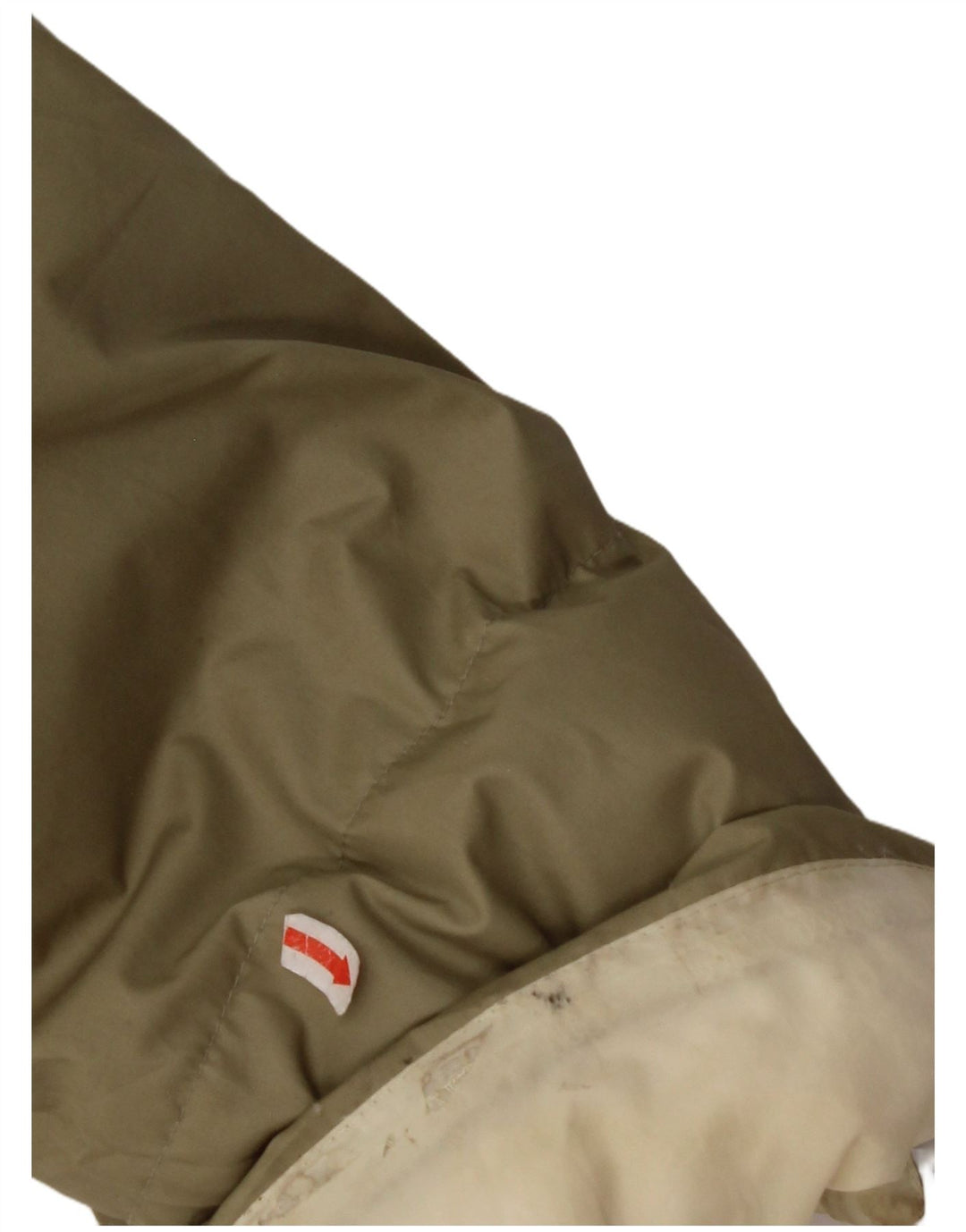 DIESEL Ženska podstavljena jakna UK 14 Srednji kaki poliester