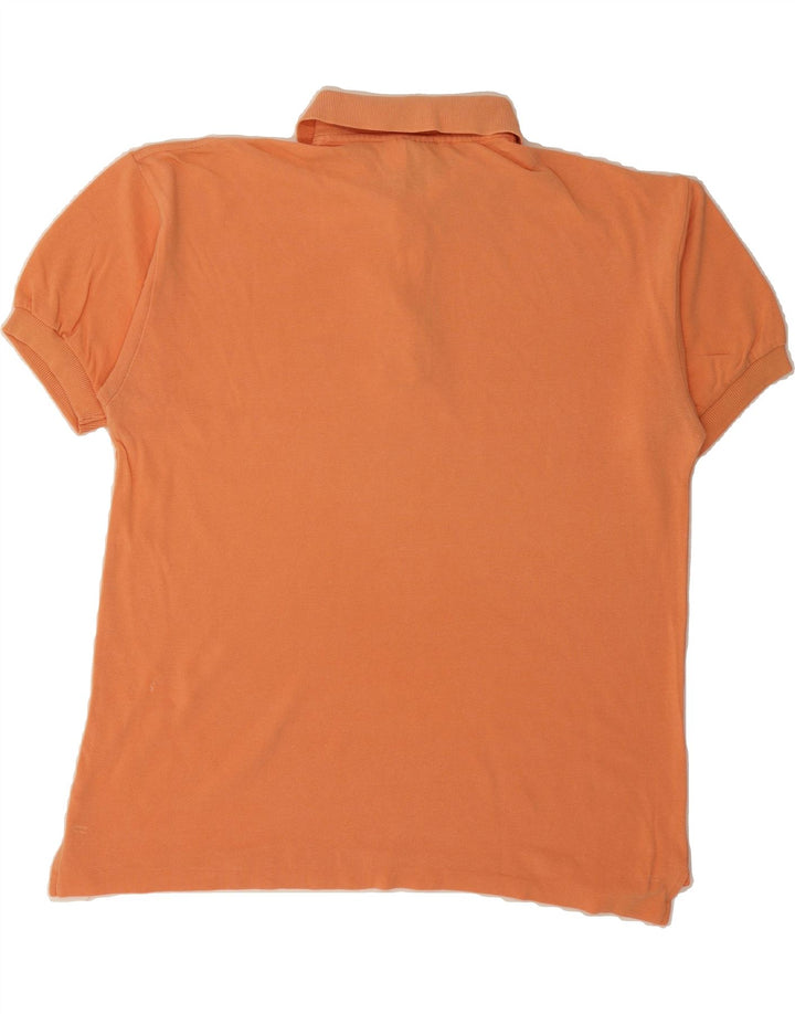 LOTTO Mens Polo Shirt Large Orange Cotton Vintage Lotto and Second-Hand Lotto from Messina Hembry 