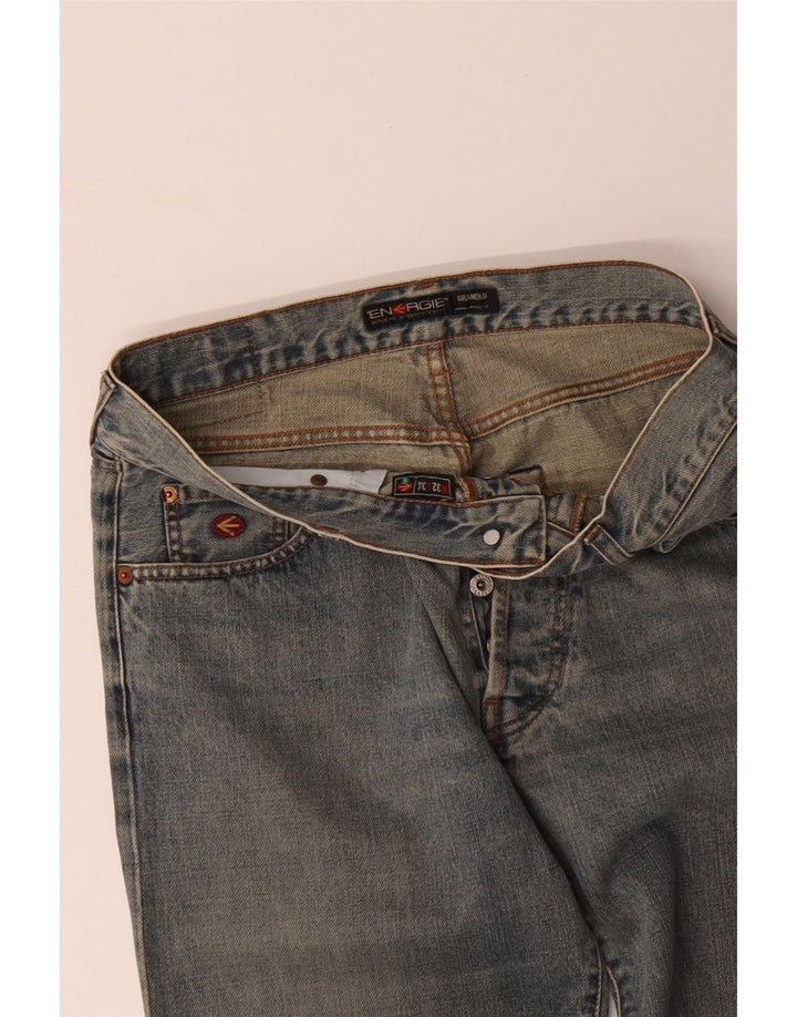 ENERGIE Muške ravne traperice W32 L34 Plave