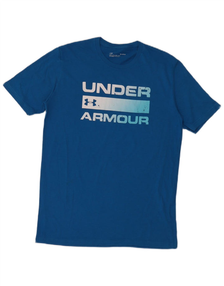 Under Armour muška grafička majica kratkih rukava Srednje plavi pamuk
