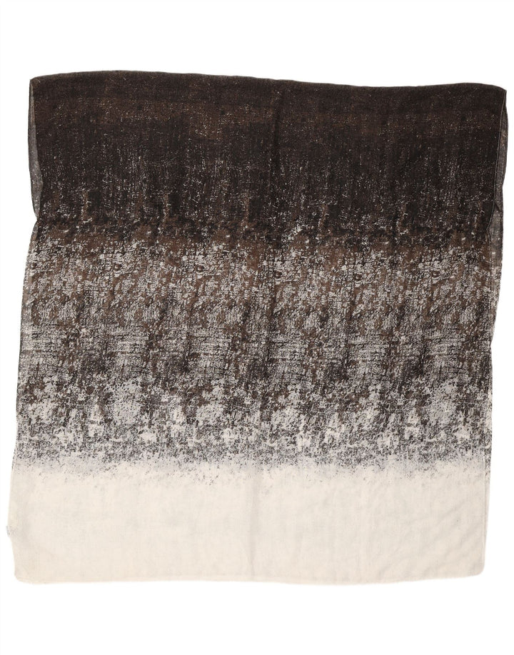 ROCCOBAROCCO Womens Pashmina Shawl One Size Grey Colourblock