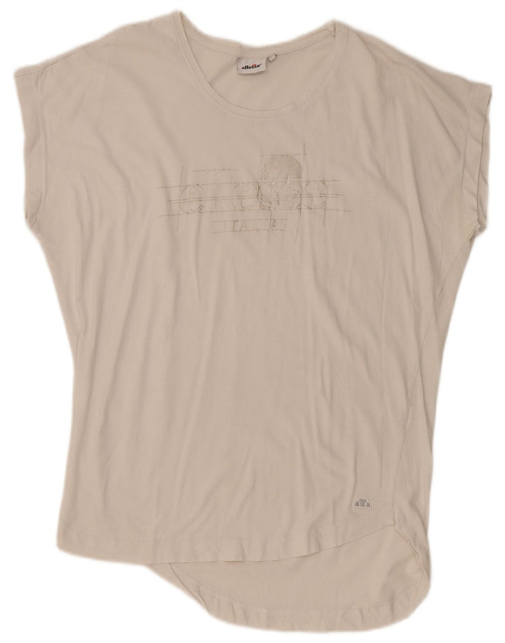 Ellesse Ženska majica kratkih rukava s grafičkim motivima UK 18 XL Off White