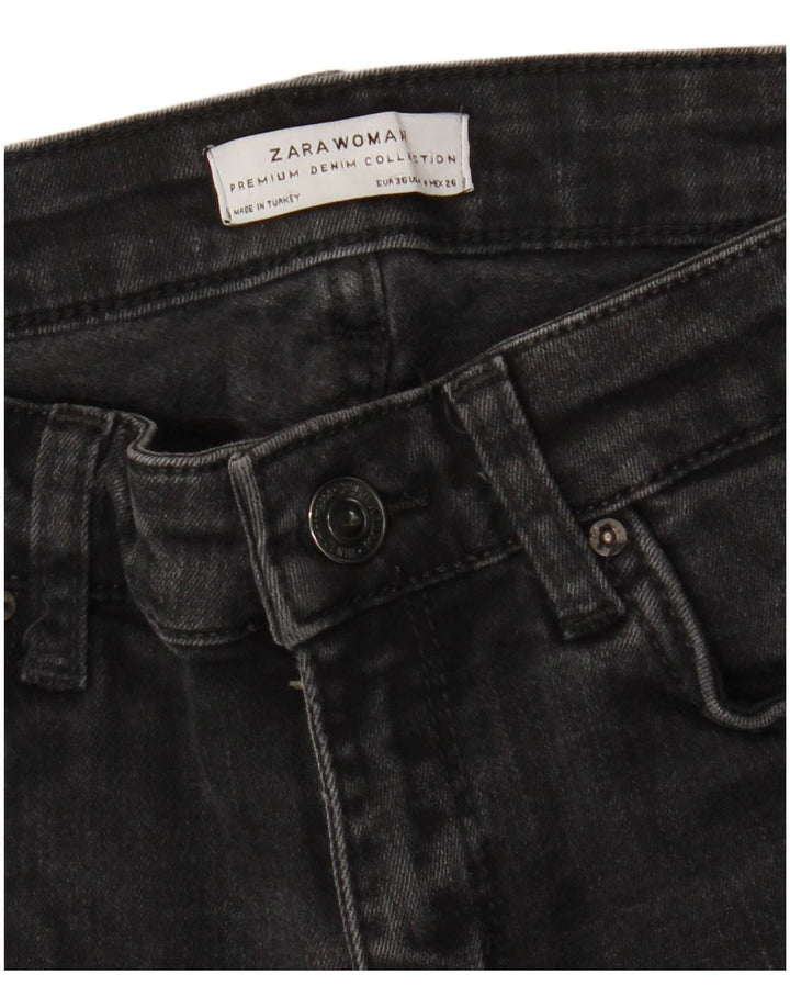 Zara ženske traperice EU 36 XS W26 L26 crne