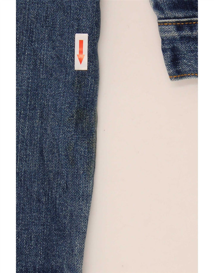 Levi's Girls Denim Jakna 7-8 Years Large Blue Pamuk