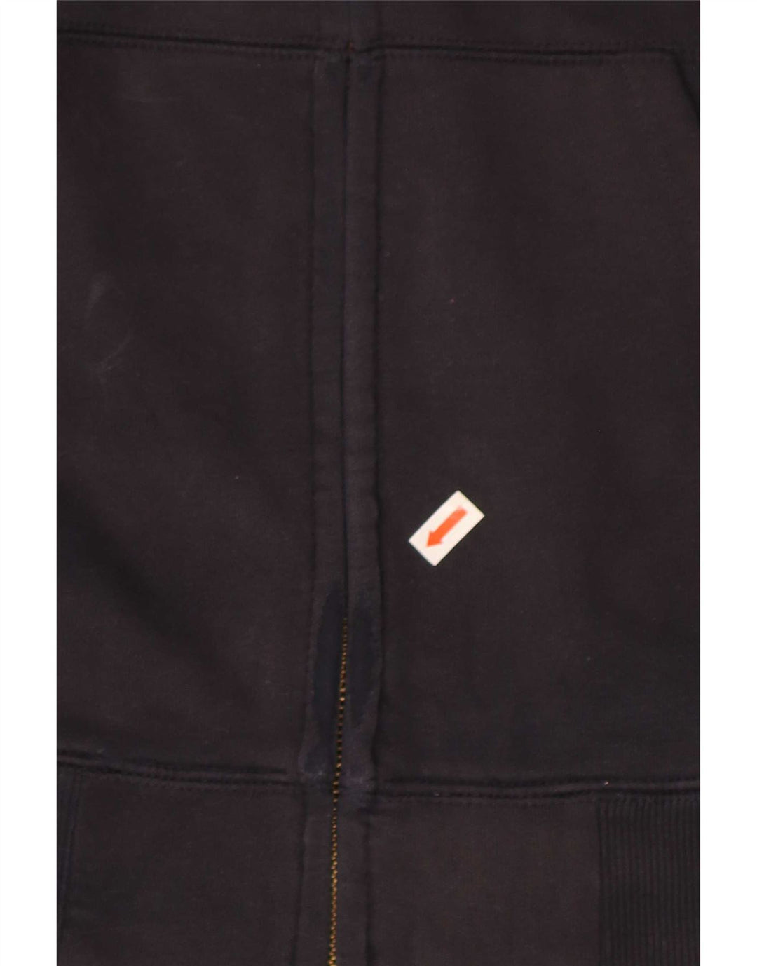 Carhartt muški pulover s kapuljačom na patentni zatvarač srednje tamnoplavi pamuk