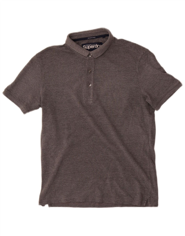 Superdry muška polo majica srednje sivi pamuk