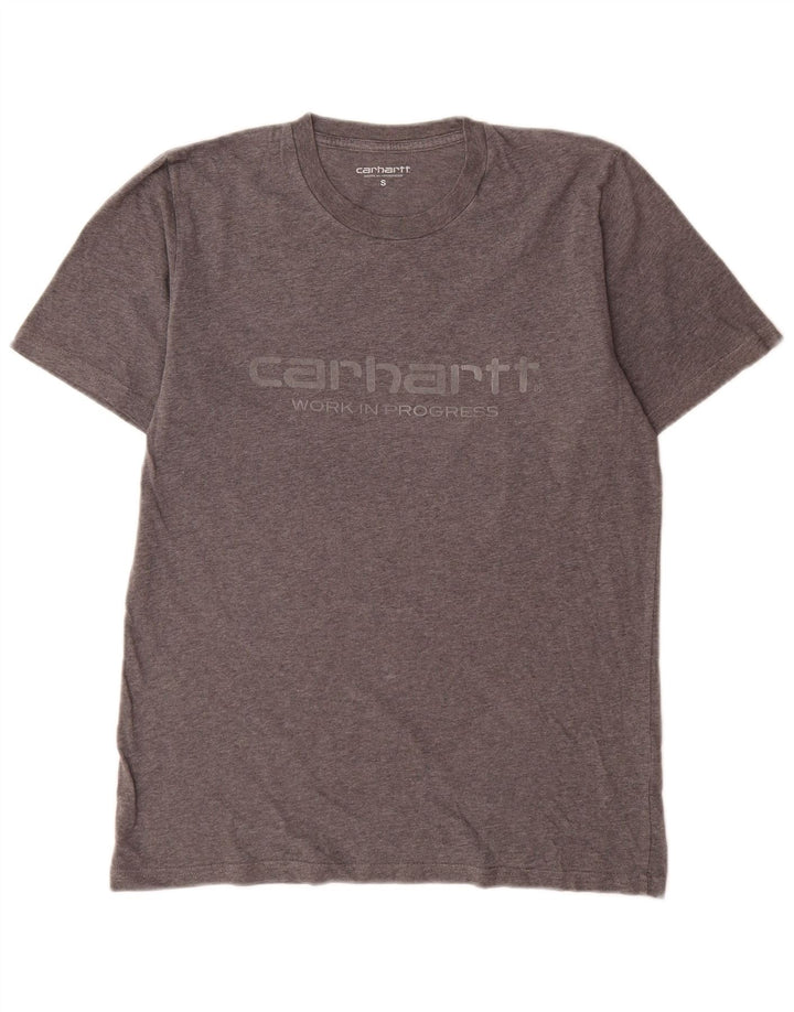 Carhartt muška majica kratkih rukava s grafičkim motivima, mali sivi pamuk