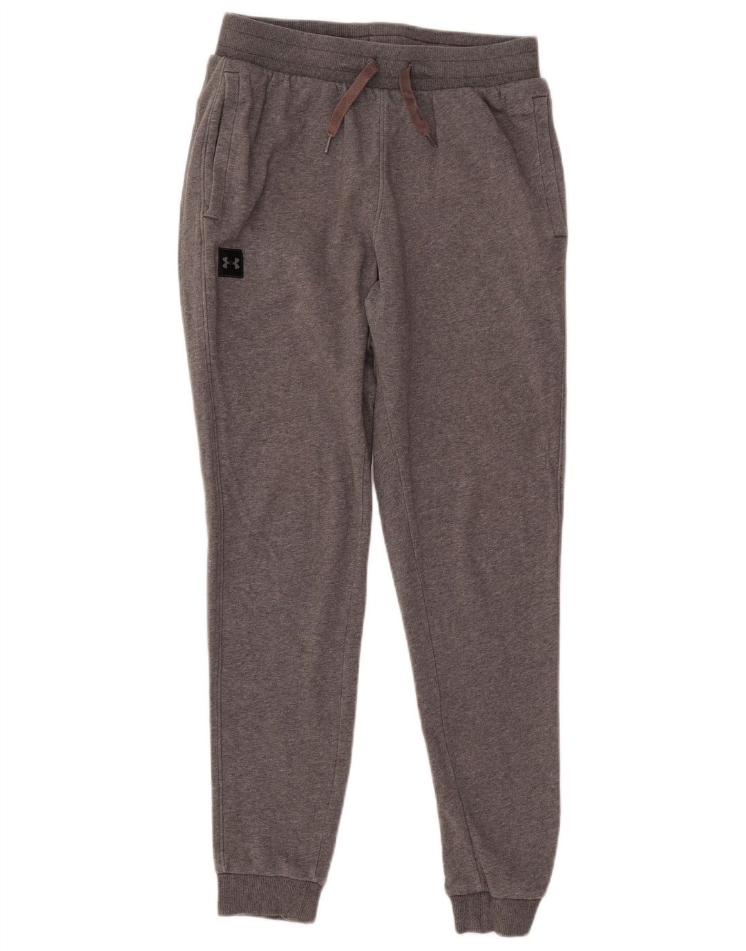 Under Armour muške trenirke Hlače Joggers Srednje sivi pamuk