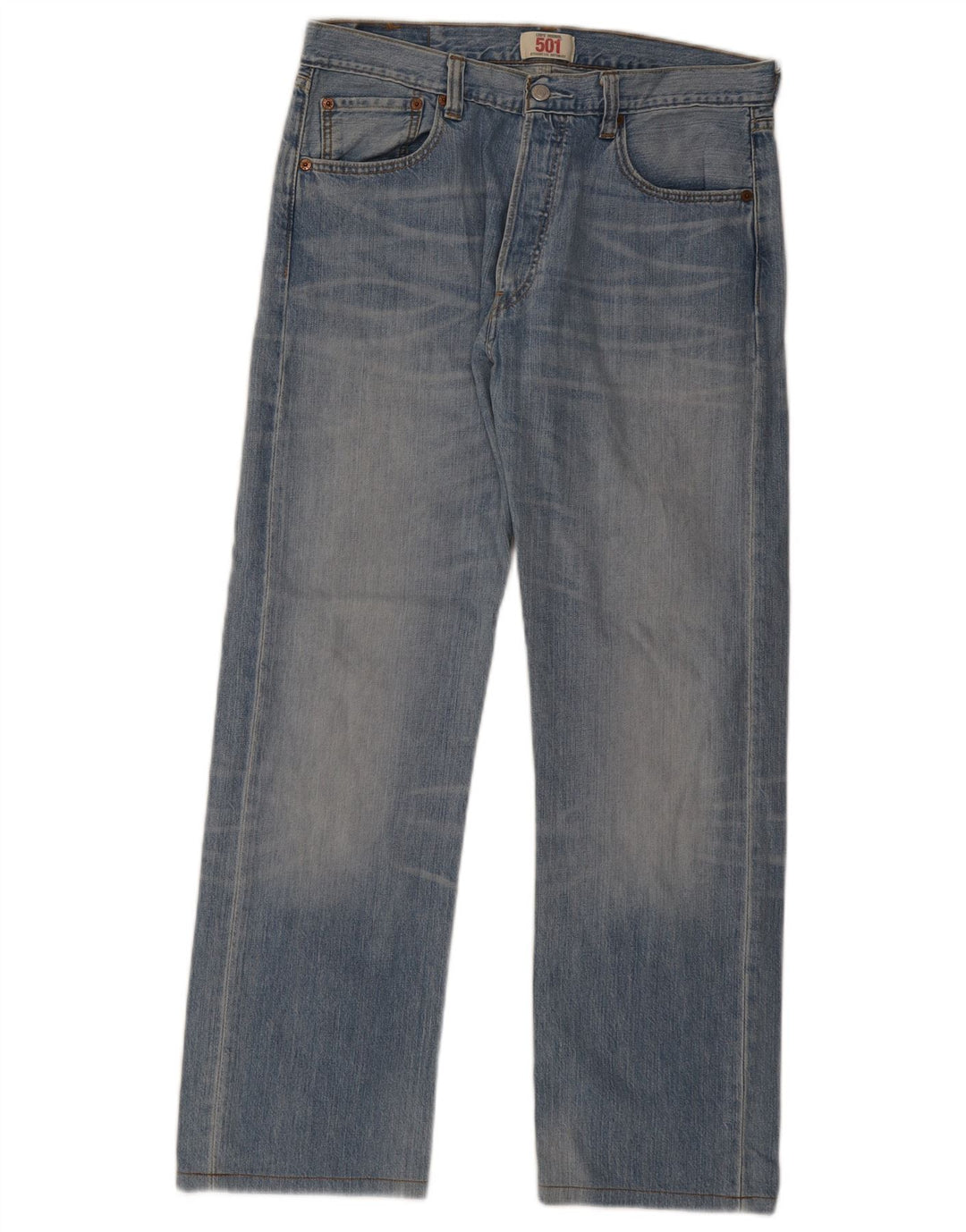 Levi's muške 501 ravne traperice W34 L30 plave